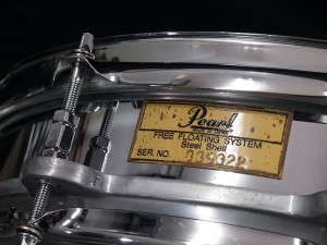 Pearl　Free Florting Steel Snare 14x3.5