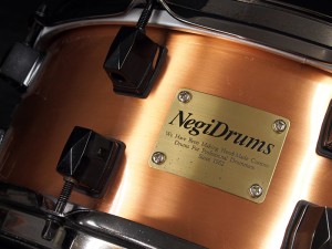 Negi Drums German Copper Snare Drum 14″x5.5″ 税込販売価格 ￥29,800- 中古品 楽器の街