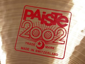 paiste　2002 Crash 24