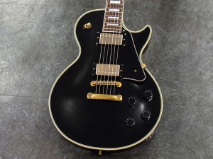 エピフォン　レスポール　カスタム　オービル　バイ　ギブソン　orvill by Gibson 日本製　ビギナー japan 国産 寺田楽器　テラダ　terada 山野 yamano Black BLK 黒　ブラック