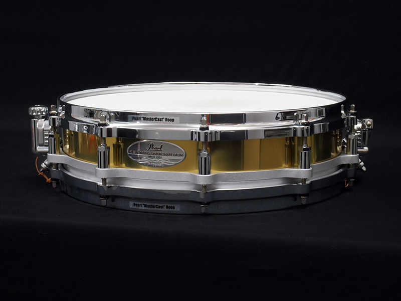 Pearl MasterCast Hoopゴールド14”8Hスネアサイド美品