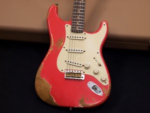 フェンダー　カスタムショップ　custom shop チームビルド　アニバーサリー　ストラトキャスター　ヘビー　レリック ローステッド　サーモウッド　エイジド　フェスタレッド　フィエスタレッド　LTD 1959 gary moore strato Michael Landau マイケル・ランドウ 2017 LTD ’59 STRATOCASTER HEAVY RELIC