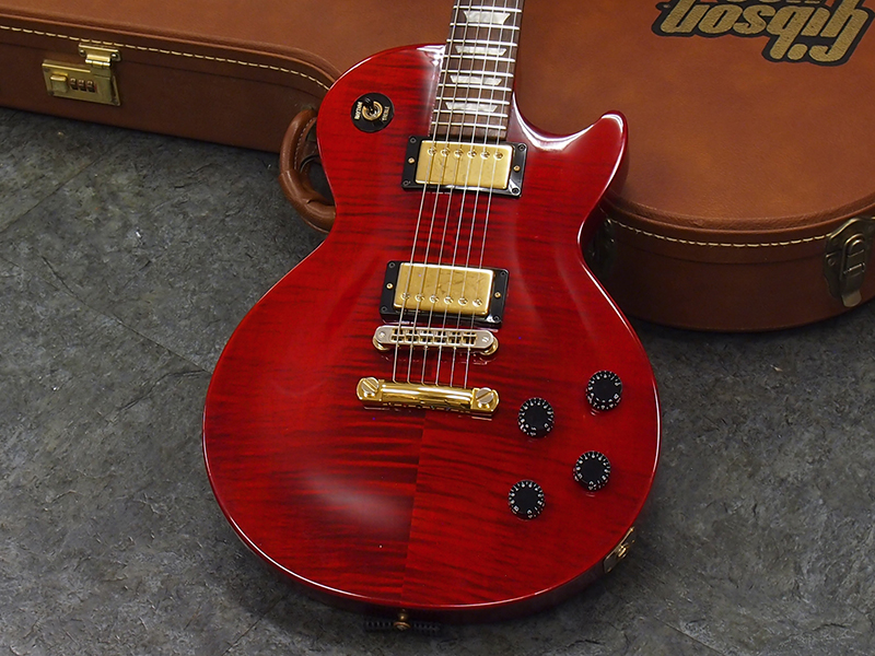 Gibson Les Paul Studio Plus Wr 税込販売価格 118 000 中古 鮮やかなワインレッドが美しいles Paul Studio Plus 浜松の中古楽器の買取 販売 ギターとリペア 修理 の事ならソニックス