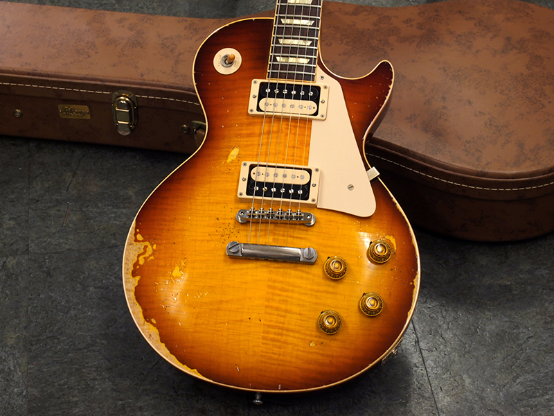 Gibson 1959 Les Paul Standard Heavy Aged 13年製 税込販売価格 598 000 中古 13年製 1959 Les Paul Heavy Aged 中古品が入荷しました 浜松の中古楽器の買取 販売 ギターとリペア 修理 の事ならソニックス