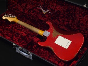 フェンダー　カスタムショップ　custom shop チームビルド　アニバーサリー　ストラトキャスター　ヘビー　レリック エイジド　フェスタレッド　アカ　ラメ　スパークル　レッド　LTD 1964 1965 SRV スティービー　レイ　ボーン　STEVIE RAY VAUGHAN LIMITED EDITION SUMMER EVENT AUSTRALIA 2017 LTD