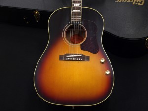 ギブソン J-45 j-50 round shoulder southern jumbo サザンジャンボ　ジョン　レノン　john lennon  1960 60s 50s 1950s エレアコ　j160 j160e 14度　narrow neck ナローネック Late 60's J-160E 14DG SN TB