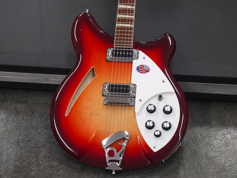 Rickenbacker Model 360 Fireglo 13年製 税込販売価格 168 000 中古 Rickenbackerを代表するモデルの一つ アグレッシブなサウンドのmodel 360 浜松の中古楽器の買取 販売 ギターとリペア 修理 の事ならソニックス