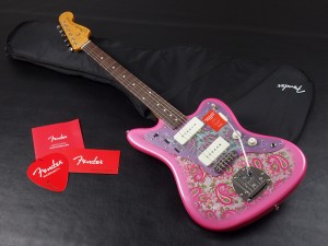 フェンダー　ジャパン　トラディショナル　ハイブリッド　hybrid　ジャズマスター JM66 JM65 JM67 80 100 ブルーフラワー　ピンク ペイズリー　Pink Paisley 1960 Blue Flower