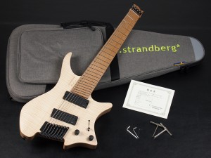 ストランドバーグ　Boden J-Series J8 Standard　ボーデン　jシリーズ　ヘッドレス　steinberger スタインバーガー　headless guitar  8-strings 8弦　8st ナチュラル　メイプル maple　スタンダード オリジナル