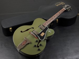 ギブソン L-5 CES L-4 ES-175 アーミーグリーン　フルアコ　full acoustic スタジオ　限定 リミテッド　LTD Limited edhition super 400 スーパー400　V 5 jazz guitar ジャズ　ウェス　モンゴメリー　wes montgomery