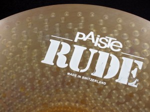 Paiste　RUDE THIN CRASH 20"