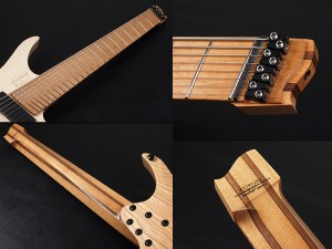 ストランドバーグ　Boden J-Series J8 Standard　ボーデン　jシリーズ　ヘッドレス　steinberger スタインバーガー　headless guitar  8-strings 8弦　8st ナチュラル　メイプル maple　スタンダード オリジナル