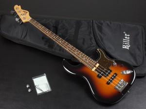 キラー　クリミナル　ベース　沢田泰司 TAIJI D.T.R  LOUDNESS タイジ ラウドネス　エックス　japan ジャパン　3　トーン　サンバースト　3 tone sunburst PJ Rancor ランカー