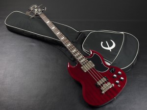 エピフォン gibson ギブソン bass EB3 CH SG ベース 初心者　入門　ビギナー　女子　子供　赤　チェリー　レッド　red wine ワイン