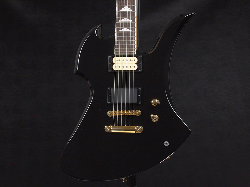 Fernandes Mg 100x Blk 税込販売価格 39 800 中古 人気の絶えないhideモデル クールなブラックカラーのmg 100x 浜松の中古楽器の買取 販売 ギターとリペア 修理 の事ならソニックス