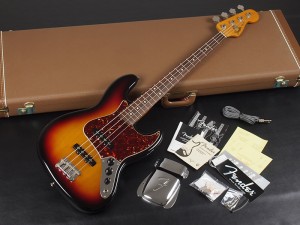 フェンダー USA MEX custom shop 62 JB ジャズベ ジャズベース american vintage standard professional deluxe elite　アメリカン　ビンテージ　ヴィンテージ　スタンダード　プロフェッショナル　エリート　デラックス　1962　1964　1960　3 color sunburst 3TS サンバースト　