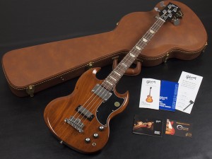 ギブソン SG ベース　EB EB-3 EB-0 ショート スケール ミディアム スタンダード　女性　子供　ウォルナット　walnut