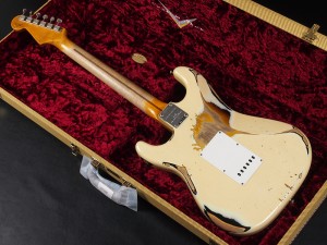 フェンダー　カスタムショップ　custom shop チームビルド　アニバーサリー　ストラトキャスター　ヘビー　レリック　エイジド　ヴィンテージ　ホワイト　ビンテージ　LTD オーバー　カラー　レイアード　レイヤード　2TS VWH イングウェイ　マルムスティーン　yngwie malmsteen YJM 限定　