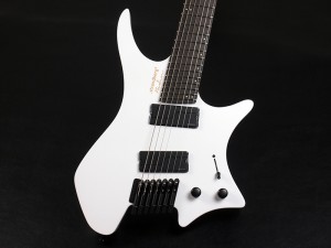 ストランドバーグ　Boden J-Series J6 ボーデン　jシリーズ　ヘッドレス　steinberger スタインバーガー　headless guitar  7-strings 7弦　7st メイプル maple スタンダード パールホワイト ホワイト スタンダード オーダーメイド　order made  LTD made  in japan 国産 日本製 ダイナ Dina Dyna