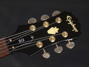 エピフォン gibson ギブソン SG ギター 初心者 入門 ビギナー 女子 子供 デラックス DLX FLAME フレーム 虎杢　カーリーメイプル サンバースト teal blue sunburst trance trans トランス ブルー ティール 青 