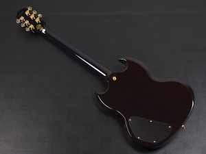 エピフォン gibson ギブソン SG ギター 初心者 入門 ビギナー 女子 子供 デラックス DLX FLAME フレーム 虎杢　カーリーメイプル サンバースト teal blue sunburst trance trans トランス ブルー ティール 青 