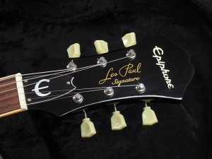 エピフォン gibson ギブソン SG ギター 初心者 入門 ビギナー 女子 子供 デラックス YEC レスポール　シグネイチャー　シグネーチャー　黒　ブラック　エボニー　black EB 