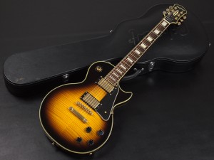 エピフォン gibson ギブソン SG ギター 初心者 入門 ビギナー 女子 子供 デラックス YEC レスポール　カスタム　CTM プラス + 黒 ブラック エボニー black EB VS Vintage Sunburst ヴィンテージ　ビンテージ　サンバースト　虎目　虎杢　カーリー　メイプル　トップ　フレーム　Flame　Flamed Maple Pro 