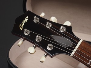 コリングス セミアコ ES-335 ES-336 ES-339 mini small GIbson ビル コリングス 小型 ブルース Blues Fusion Jazz ジャズ　フュージョン　フルアコ　Ibanez AM AR USA フェイテッド　フェイデット　チェリー　wine red 