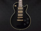 エピフォン gibson ギブソン SG ギター 初心者 入門 ビギナー 女子 子供 デラックス YEC レスポール　カスタム　CTM プラス + 黒 ブラック エボニー black EB Pro　3　ピックアップ　Pickup P/U BB ブラック　ビューティー　ebony BLK 3p.u