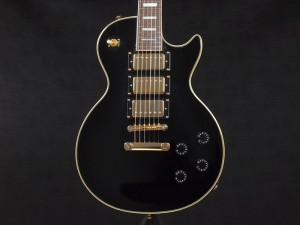 エピフォン gibson ギブソン SG ギター 初心者 入門 ビギナー 女子 子供 デラックス YEC レスポール　カスタム　CTM プラス + 黒 ブラック エボニー black EB  Pro　3　ピックアップ　Pickup P/U BB ブラック　ビューティー　ebony BLK 3p.u