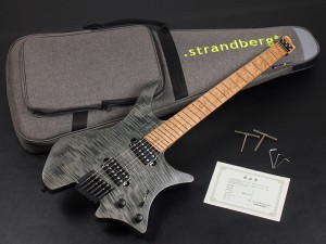 ストランドバーグ Boden J-Series J6 Standard ボーデン jシリーズ ヘッドレス オリジナル steinberger スタインバーガー headless guitar 7-strings 7弦 7st 6-strings 6弦 6st BLK 黒ブラック Oil オイル trans trance トランス メイプル maple カーリー Flame フレーム