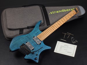 ストランドバーグ Boden J-Series J6 Standard ボーデン jシリーズ ヘッドレス オリジナル steinberger スタインバーガー headless guitar 7-strings 7弦 7st 6-strings 6弦 6st ブルー Oil オイル trans trance トランス メイプル maple カーリー Flame フレーム