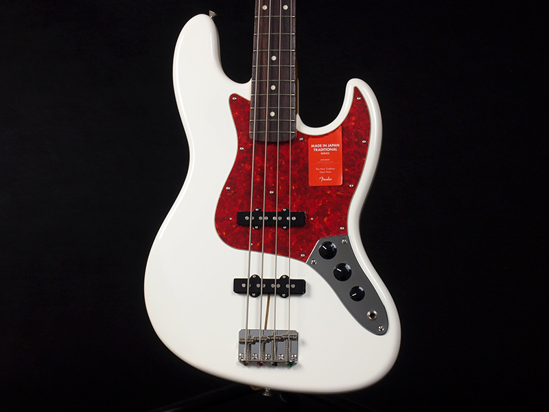 Fender Made in Japan Traditional '60s Jazz Bass Arctic White 税込 