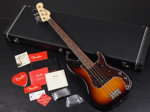 フェンダー アメリカン オリジナル　エリート プロフェッショナル プレシジョン　ベース プレベ　Original Professional elite   ビンテージ  series vintage standard スタンダード サンバースト 3TS 3CS tone トーン カラー サンバースト 4st PB57 PB62  57 62 PB