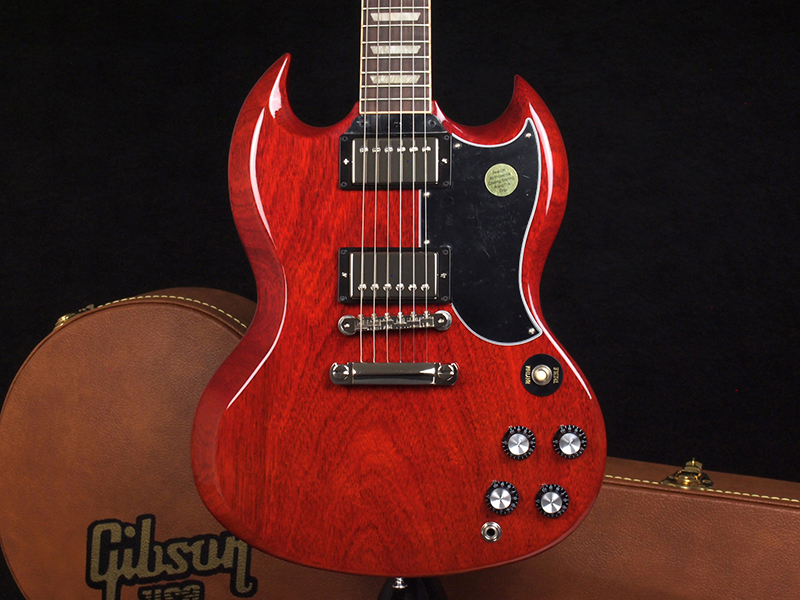 2016 Gibson SG '61 Reissue Custom Pinstripe Vintage Cherry