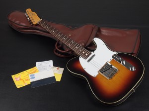 フェンダー ジャパン トラディショナル ハイブリッド hybrid テレキャスター 3 tone sunburst 3cs 3ts トーン サンバースト TL62B US TX Telecaster Custom usa pickup vintage 60 62 1960 1962 Japan Vintage '60 Fujigen フジゲン 国産 日本製 ビンテージ JV serial シリアル