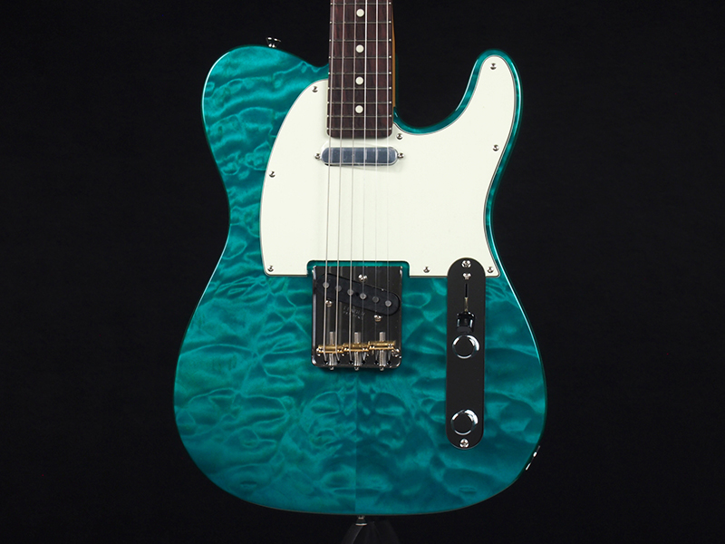Fender 日本製 TL 62 B green Quilted Maple