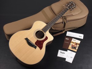 テイラー タイラー 114 110 210 214ce 210e 210  D-18 martin D-28 Koa Hawaiian 2017 2018 ハワイアンコア ハワイアン デラックス DLX deluxe カッタウェイ エレアコ electric acoustic ES1 ES2 初心者 入門 ビギナー a12e a10 a12 a10e academy