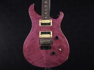 ポール リード スミス PRS Paul reed Smith カスタム フロイドローズ フロイド アメジスト purple パープル violet バイオレット ヴァイオレット 22 10top first CE24 初心者 入門 ビギナー 女性 女子 サンタナ santana