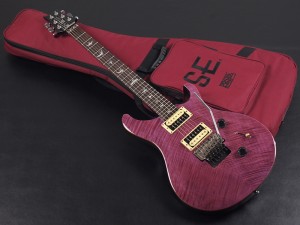 ポール リード スミス PRS Paul reed Smith カスタム フロイドローズ フロイド アメジスト purple パープル violet バイオレット ヴァイオレット 22 10top first CE24 初心者 入門 ビギナー 女性 女子 サンタナ santana