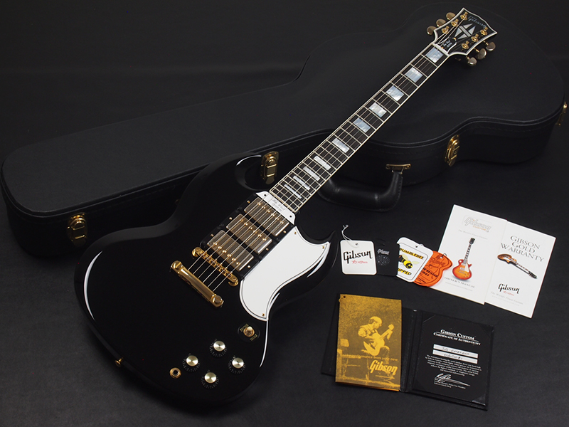 Gibson Custom Shop SG Custom Reissue (Refinish Ebony) 2016年製 
