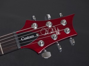 ポール リード スミス PRS Paul reed Smith カスタム ブラックチェリー ブラック チェリー スカーレット レッド scarlet red 22 10top first CE24 初心者 入門 ビギナー 女性 女子 サンタナ santana