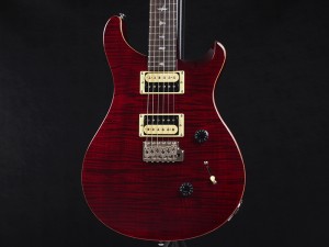 ポール リード スミス PRS Paul reed Smith カスタム ブラックチェリー ブラック チェリー スカーレット レッド scarlet red 22 10top first CE24 初心者 入門 ビギナー 女性 女子 サンタナ santana