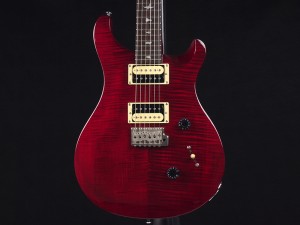 ポール リード スミス PRS Paul reed Smith カスタム ブラックチェリー ブラック チェリー スカーレット レッド scarlet red 22 10top first CE24 初心者 入門 ビギナー 女性 女子 サンタナ santana