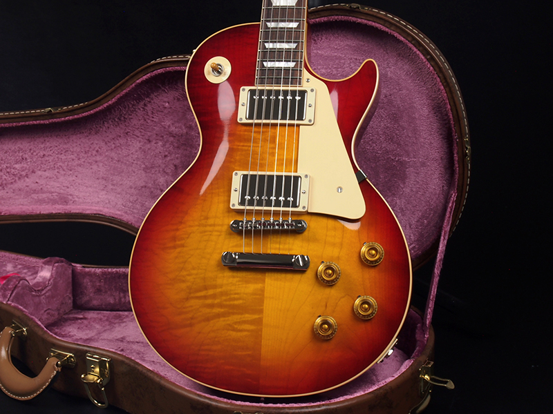 Gibson Custom Shop Historic Collection 1958 Les Paul Standard Reissue Gross Vintage Cherry Sunburst 税込販売価格 496 800 新品 18年ヒスコレ 1958 Les Paul Std の選定品が入荷 浜松の中古楽器の買取 販売 ギターとリペア 修理 の事ならソニックス