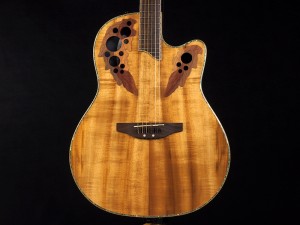 Ovation Celebrity CC48 Koa Super Shallow Body 税込販売価格 ￥52,800- 中古 木目の美しい