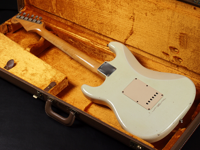 Fender USA Custom Shop 1960 Stratocaster Relic Olympic White 2002 
