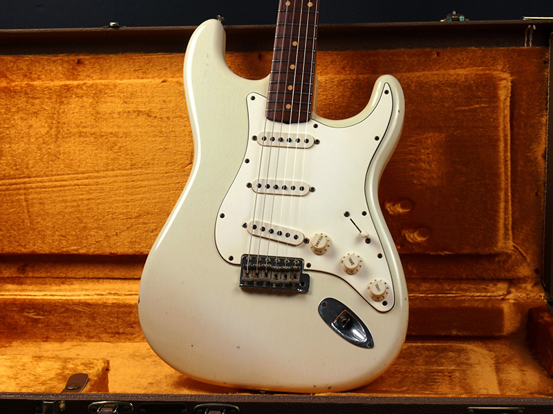 Fender USA Custom Shop 1960 Stratocaster Relic Olympic White 2002