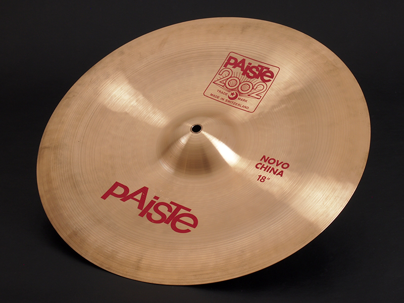 Paiste 2002 NOVO CHINA 18” 税込販売価格 ￥18,900- 中古 パイステ を