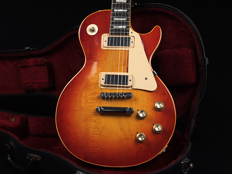 Gibson Les Paul Deluxe 1972 1973年製 Cherry Sunburst 税込販売価格 378 000 ビンテージ マホガニー3ピースネック ミニハムバッカー ダブルエスカッション仕様の レスポール デラックス 浜松の中古楽器の買取 販売 ギターとリペア 修理 の事ならソニックス